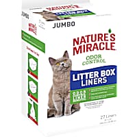 Nature's Miracle Odor Control Jumbo Cat Litter Box Liners