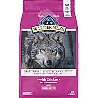 Blue Buffalo Blue Wilderness plus Wholesome Grains High Protein Natural Adult Small Breed Chicken Dry Dog Food