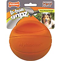 Nylabone Power Play Gripz Basketball Dog Toy