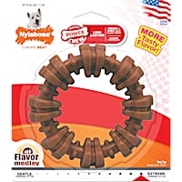 Nylabone Power Chew Textured Chew Ring Dog Toy