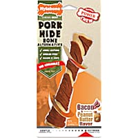 Nylabone Power Chew Pork Hide Bone Alternative Dog Toy