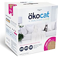 Okocat Super Soft Clumping Wood for Delicate Paws Cat Litter