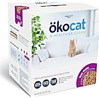 Okocat Less Mess Clumping Low Tracking Mini Pellets Wood Cat Litter