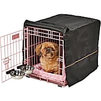 Midwest Pink iCrate Starter Kit Bundle for Dogs