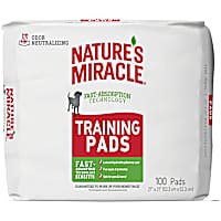Nature's Miracle Puppy Training Pads With Fast Absorption Technology