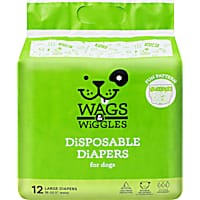 Wags & Wiggles Large Disposable Diapers for Dogs
