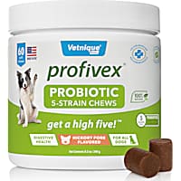 Profivex Pork Liver Flavoured Probiotic Supplement Soft Chews for Dogs