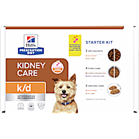 Hill's Prescription Diet k/d Kidney Care Starter Kit Variety Pack Dry Dog Food
