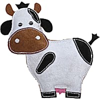 Country Tails DOOG Daisy Cow Leather Dog Chew Toy