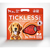Tickless Classic Pet Orange Chemical-Free Tick & Flea Repellent for Dogs