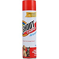 Shout Carpet Cleaning Aerosol Foam with Oxy for Pet Stains and Odors