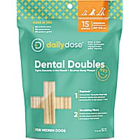 dailydose Dental Doubles Medium Dog Chews