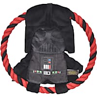 Fetch for Pets Star Wars Darth Vader Plush Rope Frisbee Dog Toy