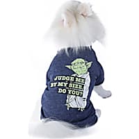 Fetch for Pets Star Wars Blue Judge Me By My Size, Do You? Yoda Dog T-Shirt