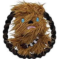 Fetch for Pets Star Wars Chewbacca Plush Rope Frisbee Dog Toy