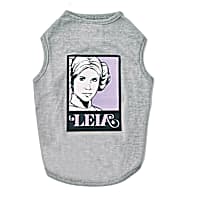 Fetch for Pets Star Wars Gray Leia Tank Dog T-Shirt