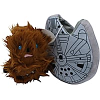 Fetch for Pets Star Wars Chewbacca & Millennium Falcon Plush Stuffer Dog Toy
