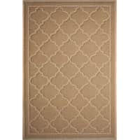 Pawtitas Waterproof Beige Trapping Cat Litter Mat