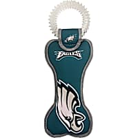 Pets First Philadelphia Eagles Dental Tug Dog Toy