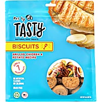 Pet by Tasty Natural Grain Free Grilled Chicken & Potato Biscuit Recipe Dog Treats
