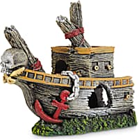 Imagitarium Shipwreck Front Aquarium Decor