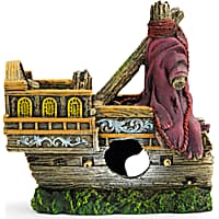 Imagitarium Shipwreck Back Aquarium Decor