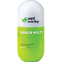 Vet Worthy Senior Multi Liver Flavored Chewable Tablets for Dogs
