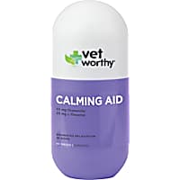 Vet Worthy Calming Aid Liver Flavored Chewable Tablets for Dogs