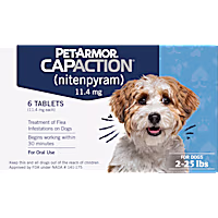 PetArmor CapAction Fast Acting Oral Flea Treatment for Small Dogs