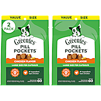 Greenies Pill Pockets Chicken Flavor Large Size Soft Dog Treats
