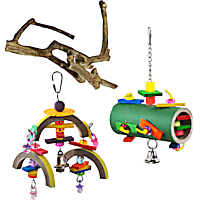 A&E Cage Company Starter Bundle for Medium Birds