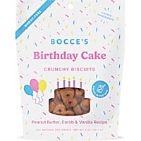 Bocce's Bakery Birthday Cake Dog Biscuits