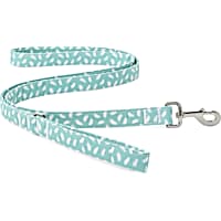 YOULY The Artist Green & White Brushstroke-Print Dog Leash