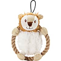 Petique Hula Hemp Rope Lion Dog Toy