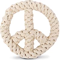 Harry Barker Rope Peace Dog Toy
