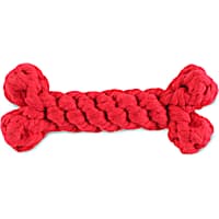 Harry Barker Red Rope Bone Dog Toy