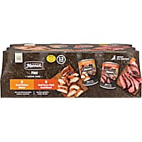 Merrick Grain Free Soft And Healthy, Real Beef & Chicken Premium and Natural Canned Dog Food Variety Pack