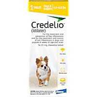 Credelio Chewable Tablet for Dogs 4.4-6 lbs