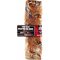 Good Lovin' Pork Skin-wrapped Rib Bone Dog Chew