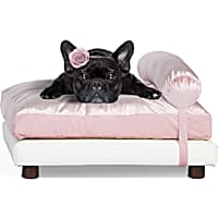 Club Nine Pets Pink Milo Orthopedic Dog Bed
