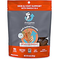 Shameless Pet Treats Chicken and Carrot Soft-Baked Biscuit Dog Treats