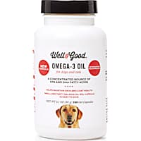 Well & Good Dog Omega-3 Oil Gel Capsules