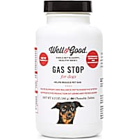 Well & Good Dog Gas Stop Chewable Tablets