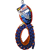 Nerf Nylon Digital Camo Squeak Vortex Chain Tug Coiled Dog Toy