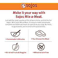 Sojos Mix-A-Meal Grain-Free Fruit & Veggie Pre-Mix Dry Dog Food