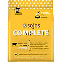 Sojos Complete Grain & Gluten Free Adult Beef Recipe Freeze Dried Raw Dog Food