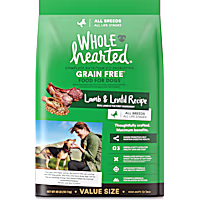 WholeHearted Grain Free All Life Stages Lamb and Lentil Formula Dry Dog Food