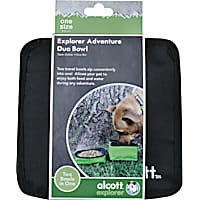 alcott Green Duo Bowl for Dogs