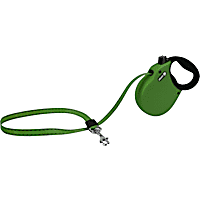 alcott Green Adventure Retractable Dog Leash for Dogs Up To 25 lbs.