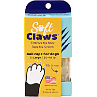 Soft Claws Clear Dog Nail Caps